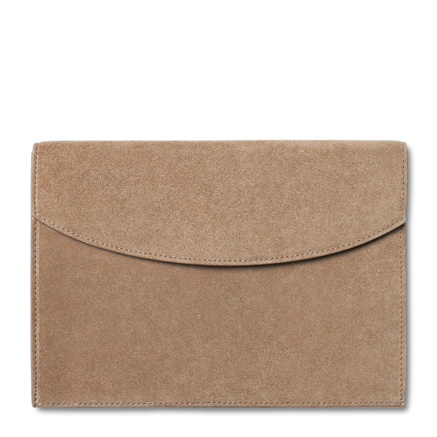 Aerin Suede Envelope Clutch
