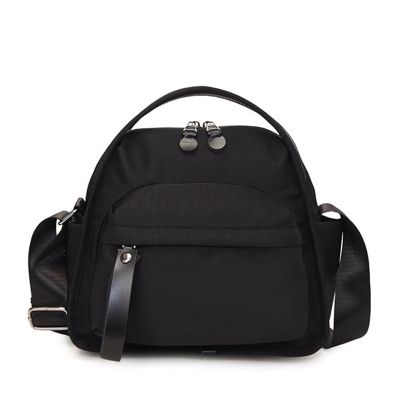 Lightweight Nylon Multi-Pocket Crossbody Bag